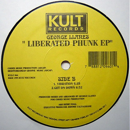George Llanes - Liberated Phunk EP | Kult Records (KULO 964)