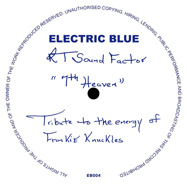 RT Sound Factor - 7th Heaven | Electric Blue (EB004) - 7 RT Sound Factor - 7th Heaven | Electric Blue (EB004) - 7
