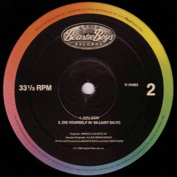 Beastie Boys - Love American Style EP | Capitol Records (V-15483) - 4 Beastie Boys - Love American Style EP | Capitol Records (V-15483) - 4