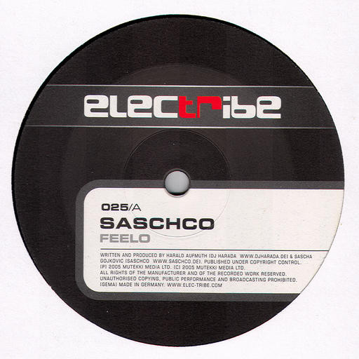 Saschco - Feelo | Electribe (electribe 025) - main