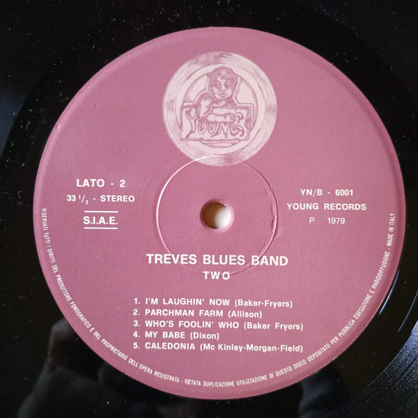 Treves Blues Band - Two | Young Records (YN/B - 6001) - 4 Treves Blues Band - Two | Young Records (YN/B - 6001) - 4