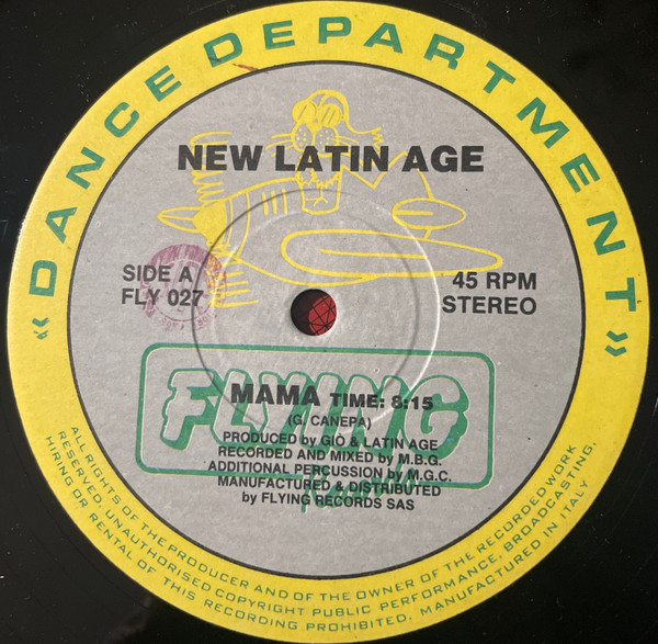 New Latin Age - Mama | Flying Records (FLY 027) - 4 New Latin Age - Mama | Flying Records (FLY 027) - 4