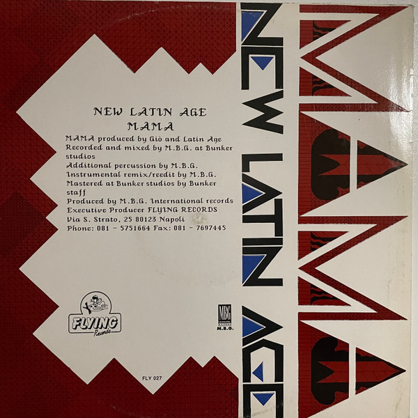 New Latin Age - Mama | Flying Records (FLY 027) - 2 New Latin Age - Mama | Flying Records (FLY 027) - 2