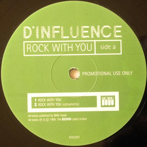 D'Influence - Rock With You | Echo (ECDJ561) - 2 D'Influence - Rock With You | Echo (ECDJ561) - 2