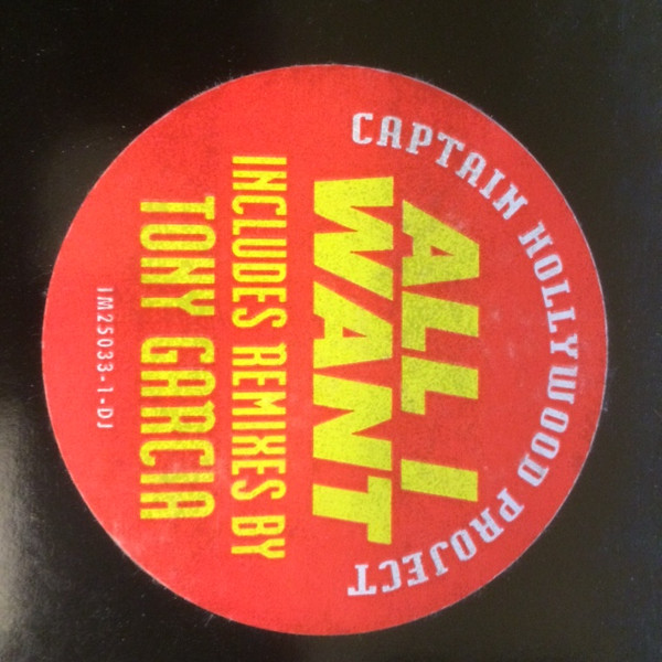 Captain Hollywood Project - All I Want | ä (IM25033-1-DJ) - main