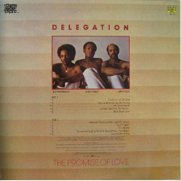 Delegation - The Promise Of Love | Shadybrook Records (SB-010) - 2 Delegation - The Promise Of Love | Shadybrook Records (SB-010) - 2