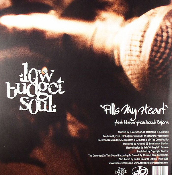 Low Budget Soul Feat. Nanar Vorperian - Fills My Heart | Abstract Blue Recordings (ABR 06) - main