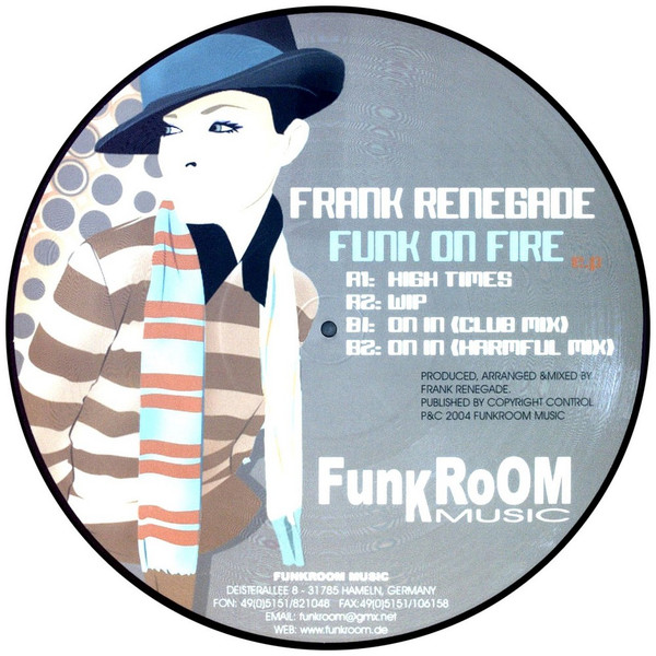 Frank Renegade - Funk On Fire EP | Funkroom Music (FRMTEST001) - 2 Frank Renegade - Funk On Fire EP | Funkroom Music (FRMTEST001) - 2