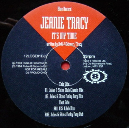 Jeanie Tracy - It's My Time | Pulse-8 Records (12LOSE81DJ) - 4 Jeanie Tracy - It's My Time | Pulse-8 Records (12LOSE81DJ) - 4