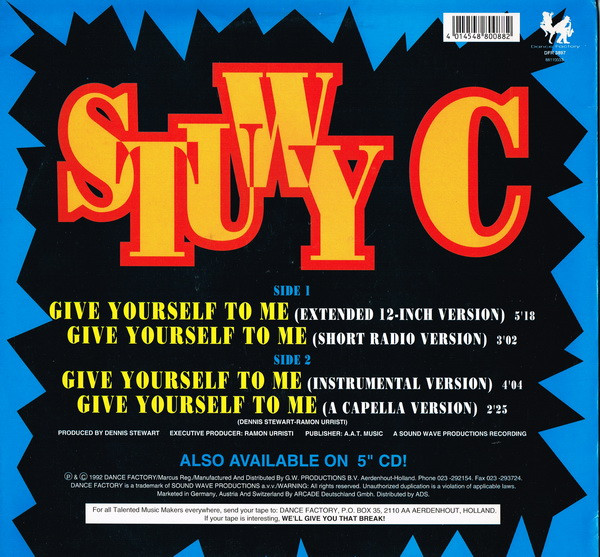 Stuwy C - Give Yourself To Me | Dance Factory (DFR 3897) - 2 Stuwy C - Give Yourself To Me | Dance Factory (DFR 3897) - 2