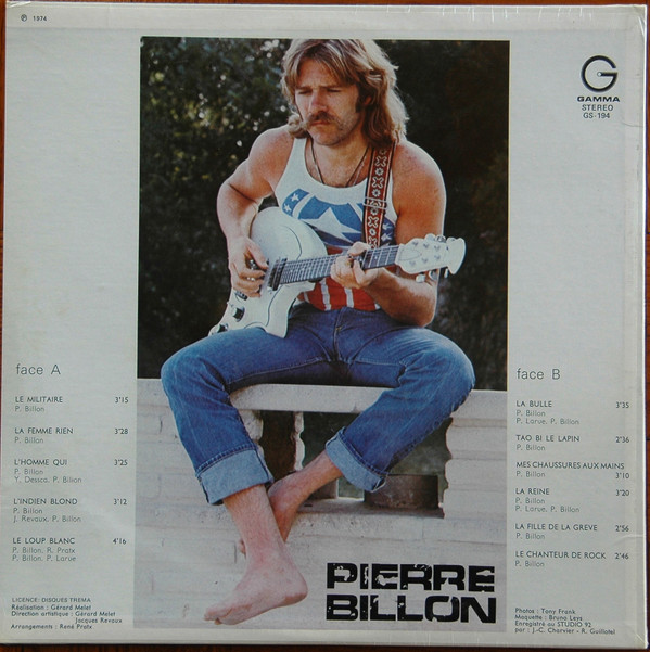 Pierre Billon - Pierre Billon | Gamma (GS-194) - 2 Pierre Billon - Pierre Billon | Gamma (GS-194) - 2