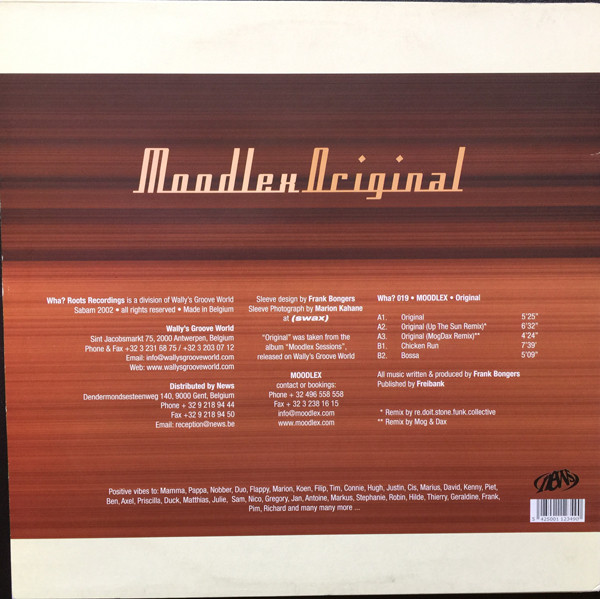 Moodlex - Original Remixes | Wha? Roots Recordings (WHA? 019) - 2