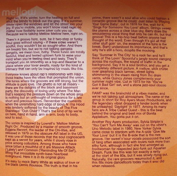 Various - Mellow Mellow (Original 1970s Smooth Grooves & Chilled Breaks) | Harmless (HURTCD 017) - 4