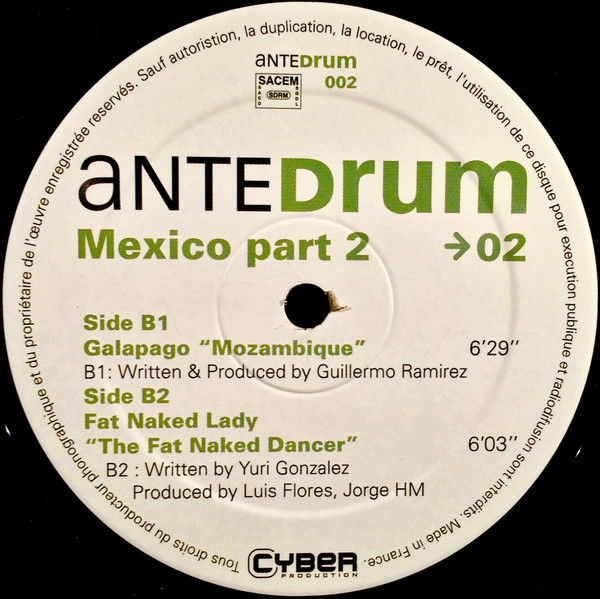 Various - Mexico Part 2 | Antedrum (ANTEDRUM 002) - 3