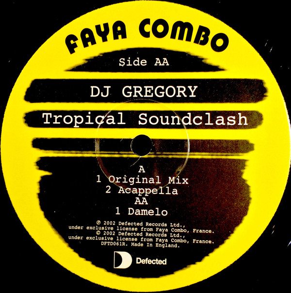 DJ Gregory - Tropical Soundclash | Defected (DFTD061R) - 2 DJ Gregory - Tropical Soundclash | Defected (DFTD061R) - 2