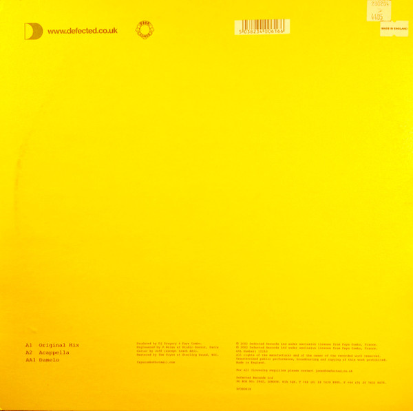 DJ Gregory - Tropical Soundclash | Defected (DFTD061R) - 4 DJ Gregory - Tropical Soundclash | Defected (DFTD061R) - 4