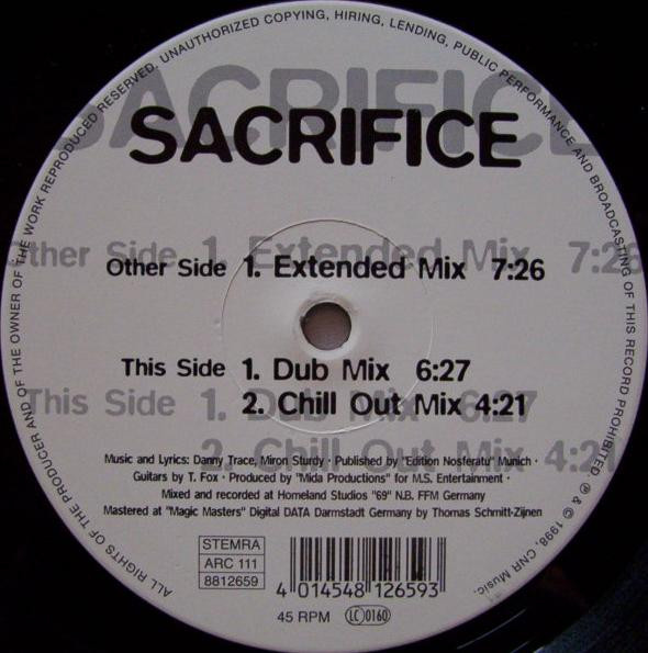 Sacrifice - Sacrifice | CNR Music Germany (88 12 659)