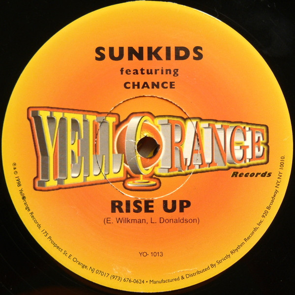 Sunkids Featuring Chance - Rise Up | Yellorange (YO-1013) - 6