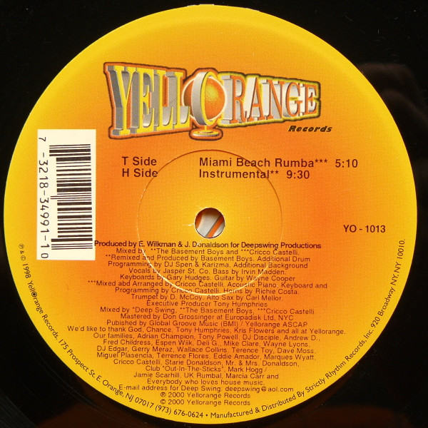 Sunkids Featuring Chance - Rise Up | Yellorange (YO-1013) - 5