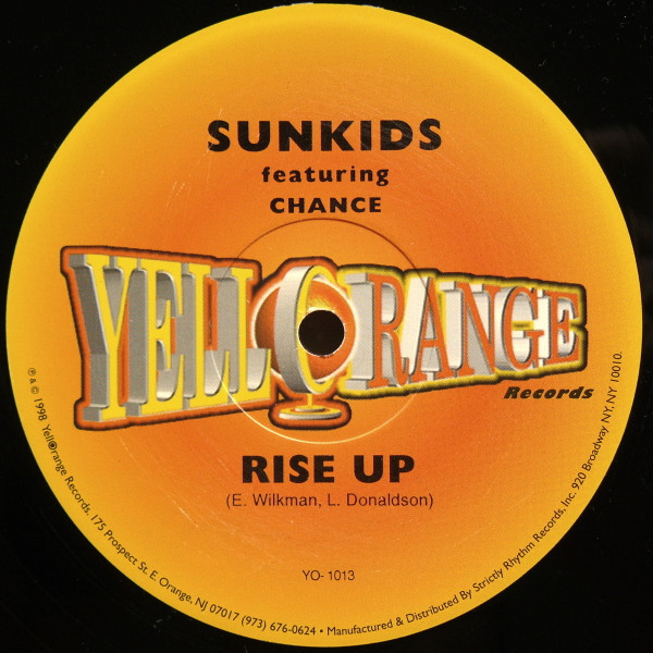 Sunkids Featuring Chance - Rise Up | Yellorange (YO-1013) - 4