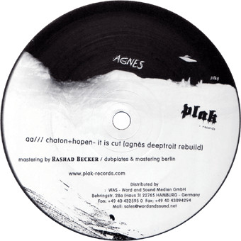 Chaton + Hopen - Plak Reconstruction | Plak Records (plk8) - 2