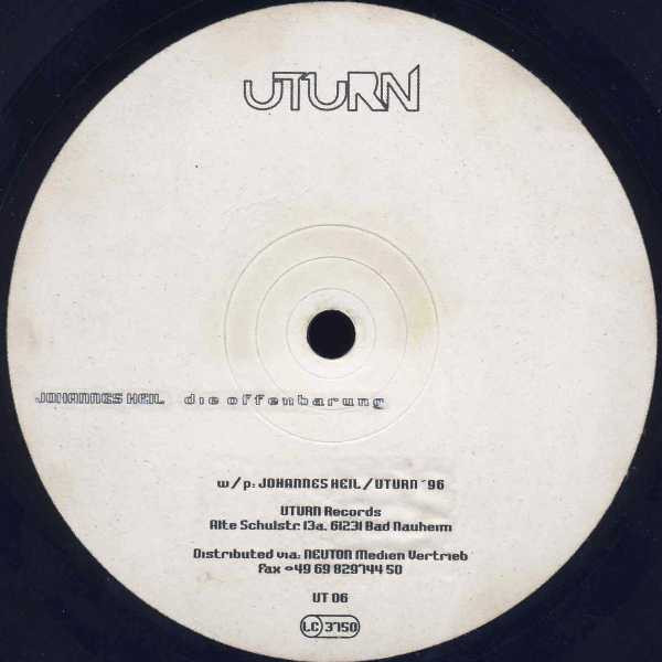 Johannes Heil - Die Offenbarung | UTurn Records (UT06) - main
