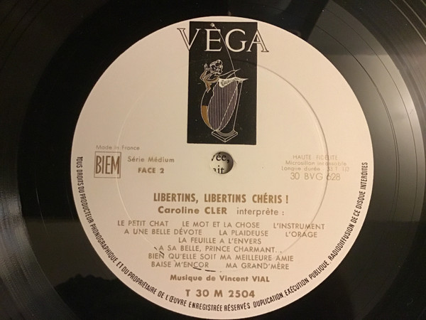Caroline Cler - Libertins, Libertins Chéris! | Vega (T 30 M 2504) - 4 Caroline Cler - Libertins, Libertins Chéris! | Vega (T 30 M 2504) - 4