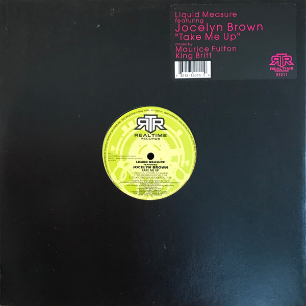 Liquid Measure  &  Jocelyn Brown - Take Me Up | Realtime Records (RT211)
