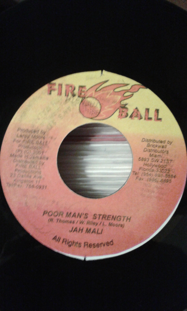 Jah Mali - Poor Man's Strength | Fire Ball Records (none)