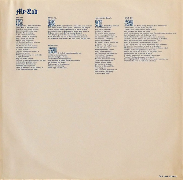 Jethro Tull - Aqualung | Chrysalis (CHR 1044) - 3 Jethro Tull - Aqualung | Chrysalis (CHR 1044) - 3