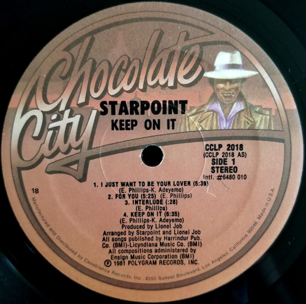 Starpoint - Keep On It | Chocolate City (CCLP 2018) - 3