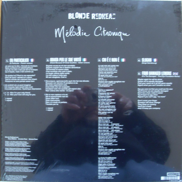 Blonde Redhead - Mélodie Citronique | Touch And Go (TG219) - 2