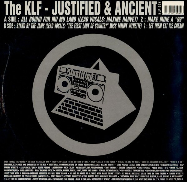 The KLF - Justified & Ancient | KLF Communications (KLF 99X) - 2