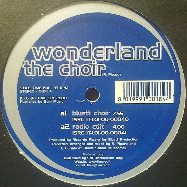 Wonderland - The Choir | TIME (TIME 194)