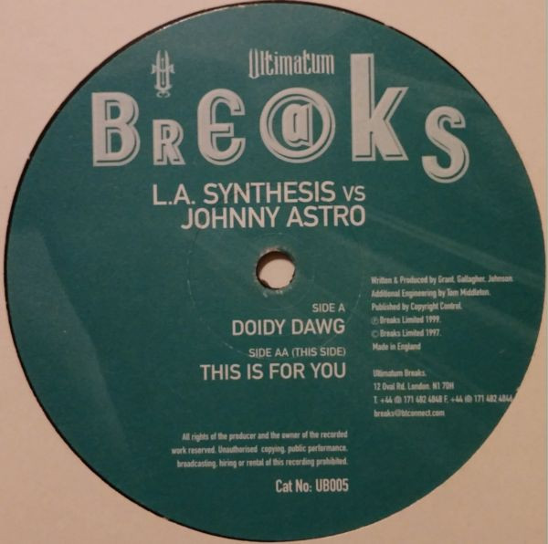 LA Synthesis Vs Johnny Astro - Doidy Dawg | Ultimatum Breaks (UB005)