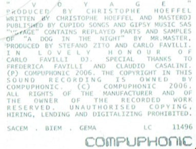 Kris Menace - Voyage | Compuphonic (COMPU 01) - 3 Kris Menace - Voyage | Compuphonic (COMPU 01) - 3