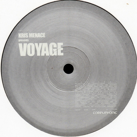 Kris Menace - Voyage | Compuphonic (COMPU 01) - 2 Kris Menace - Voyage | Compuphonic (COMPU 01) - 2