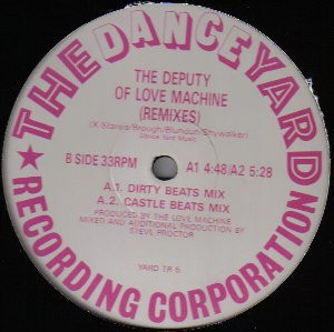 The Love Machine - The Deputy Of Love Machine (Remixes) | The Danceyard Recording Corporation (YARD TR 5) - 3