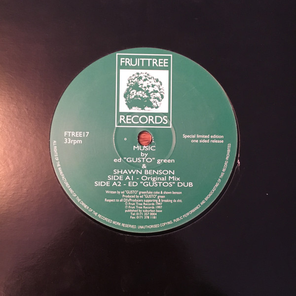 Ed "Gusto" Green & Shawn Benson - Music | Fruittree Records (FTREE17)