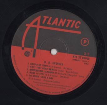 R.B. Greaves - R.B. Greaves | ATCO Records (SD 33-311) - 3 R.B. Greaves - R.B. Greaves | ATCO Records (SD 33-311) - 3