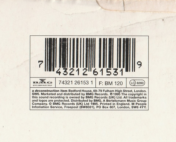 M People - Open Your Heart | Deconstruction (74321 26153 1) - 5 M People - Open Your Heart | Deconstruction (74321 26153 1) - 5