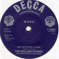 The Rolling Stones - Get Off Of My Cloud | Decca (F 12263) - main The Rolling Stones - Get Off Of My Cloud | Decca (F 12263) - main