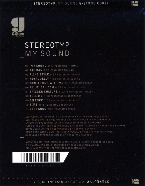 Stereotyp - My Sound | G-Stone Recordings (G-STONECD 017) - 2