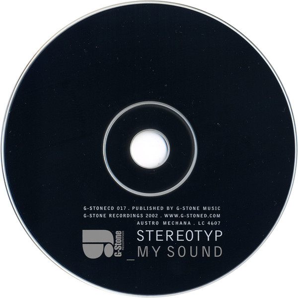 Stereotyp - My Sound | G-Stone Recordings (G-STONECD 017) - 3