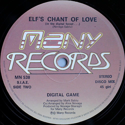 Digital Game - Please Don't Go | Many Records (MN 538) - 4