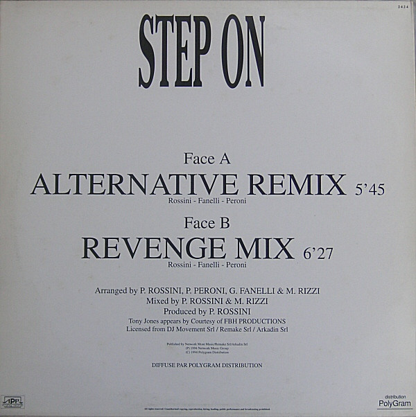 Space Master - Step On (Remixes) | Airplay Records (2424) - 2