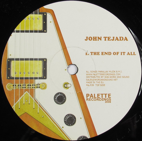 John Tejada - The End Of It All | Palette Recordings (PAL-039) - main