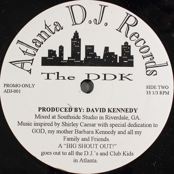 The DDK - The DDK | Atlanta D.J. Records (ADJ-001) - 2 The DDK - The DDK | Atlanta D.J. Records (ADJ-001) - 2