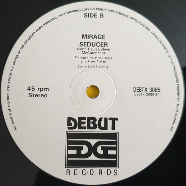 Mirage - Latino House | Debut Edge Records (DEBTX 3085) - 4