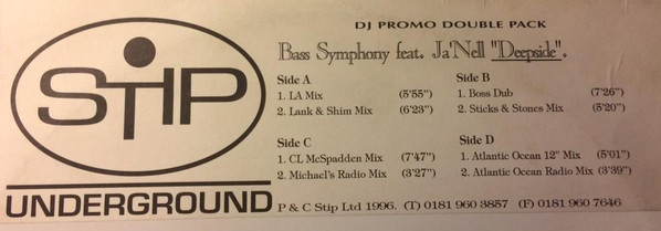 Bass Symphony - Deepside | STIP Underground (12 STIP D8) - main Bass Symphony - Deepside | STIP Underground (12 STIP D8) - main